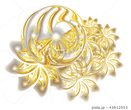 Abstract Christmas background in glowing gold Abstract Christmas background in glowing gold 43612053