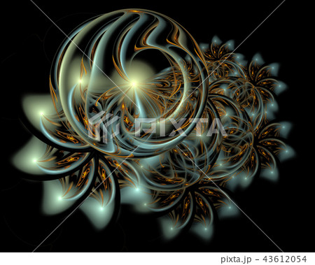 Abstract Christmas background in bright color 43612054