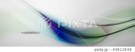 Smooth blur wave background 43612648