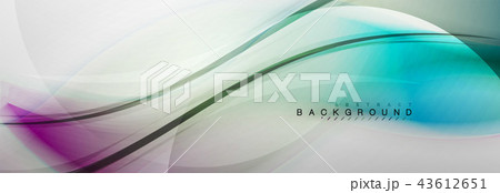 Smooth blur wave background 43612651