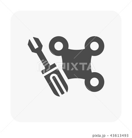 drone icon black drone icon black 43613493