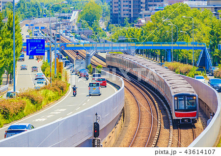 北大阪急行　桃山台付近 43614107