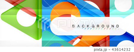 Abstract geometric background. Modern overlapping triangles. Unusual color shapes for your message Abstract geometric background. Modern overlapping triangles. Unusual color shapes for your message 43614232