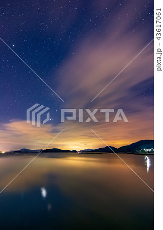 瀬戸内の雲広がる星景 瀬戸内の雲広がる星景 43617061