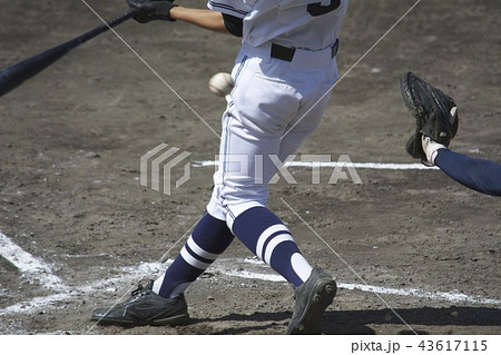 高校野球 バッター 空振り 43617115