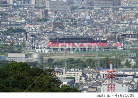 新・東大阪市花園ラグビー場（枚岡公園から） 43621609