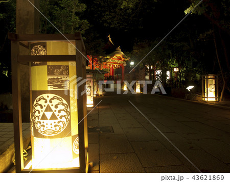 江の島灯籠 中津宮 神社 江の島灯籠 中津宮 神社 43621869