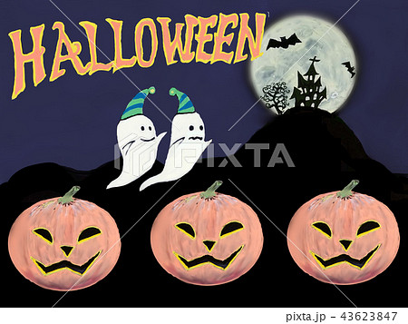 ハローウインのイラスト 43623847