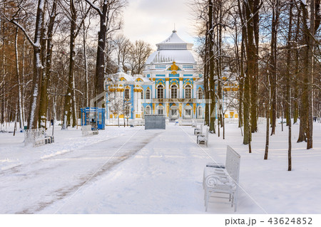 Pavilion Hermitage in Catherine park. Pushkin 43624852