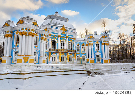 Pavilion Hermitage in Catherine park. Pushkin 43624892