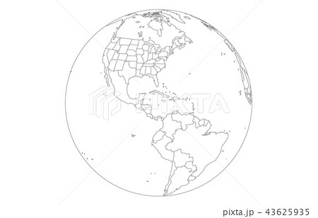 地球アメリカ州線 地球アメリカ州線 43625935