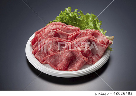 薄切り牛肉 43626492