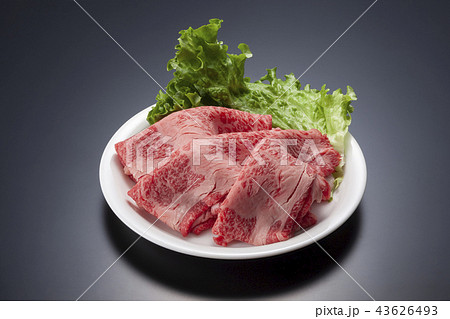 薄切り牛肉 43626493