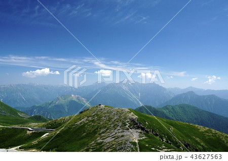 夏の乗鞍大黒岳(撮影地:乗鞍、富士見岳) 夏の乗鞍大黒岳(撮影地:乗鞍、富士見岳) 43627563