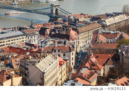Chain Bridge is the quintessential symbol to Budapest, one of the most beautiful European city Chain Bridge is the quintessential symbol to Budapest, one of the most beautiful European city 43629131