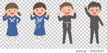 楽しい学生冬服 楽しい学生冬服 43629427