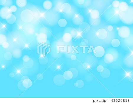 Abstract blurred blue sky background with bokeh 43629813