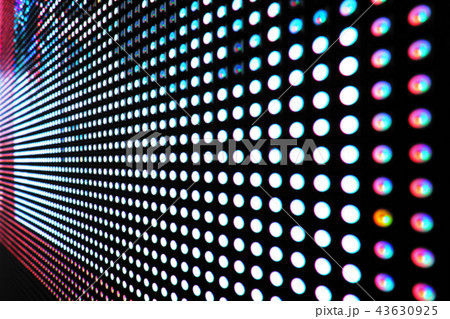 Perspective of dots LED backlight pattern Perspective of dots LED backlight pattern 43630925