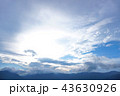 Mountain sunlight and blue sky 43630926