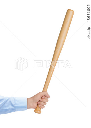 Hands with baseball bat Hands with baseball bat 43631806