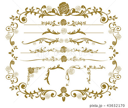 frame set Vector frame set Vector 43632170