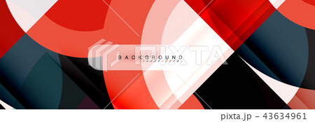 Vector circle abstract background 43634961