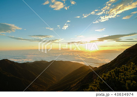 山上の夜明け(御来光) 山上の夜明け(御来光) 43634974