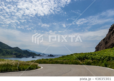 大野亀からの外海府海岸 43635301