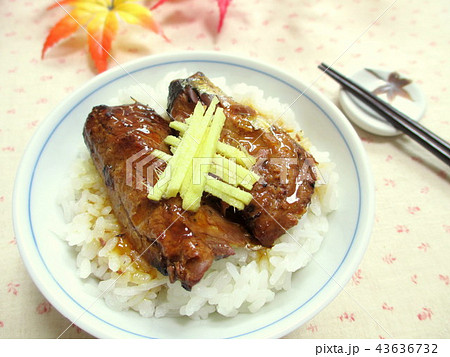 さんまの蒲焼きごはん 43636732