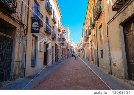 スペイン アビラ 街並み バレスピン通り 43638554