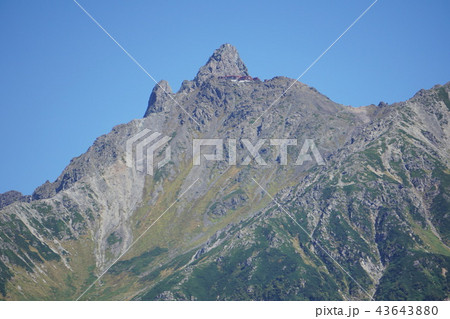 抜戸岳からの槍の穂先 43643880