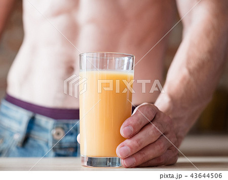 organic natural fruit juice nutrition man glass organic natural fruit juice nutrition man glass 43644506
