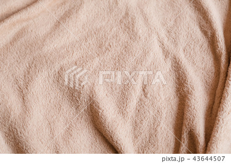 crumpled pink fleece blanket plush fabric texture crumpled pink fleece blanket plush fabric texture 43644507