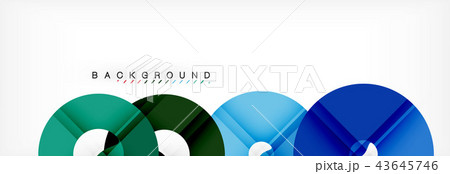 Modern geometrical abstract background 43645746