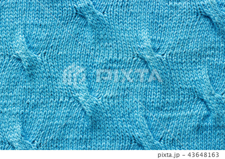 Texture fabric tied with blue yarn. Texture fabric tied with blue yarn. 43648163