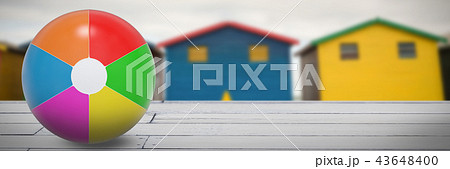 Composite image of colorful ball Composite image of colorful ball 43648400