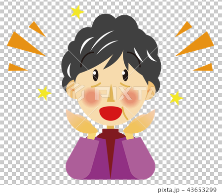 老年人的例證 43653299