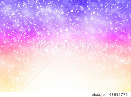 ハロウィン背景キラキラ 43655776