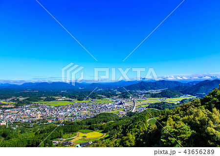 立岩展望台から嬉野市内の眺め　【佐賀県嬉野市】 43656289