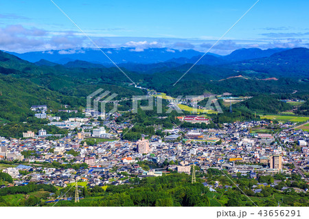 立岩展望台から嬉野市内の眺め 【佐賀県嬉野市】 立岩展望台から嬉野市内の眺め 【佐賀県嬉野市】 43656291