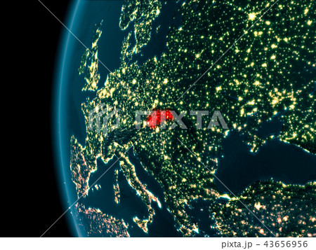 Night view of Slovakia Night view of Slovakia 43656956