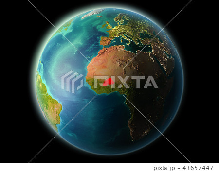 Burkina Faso in the evening Burkina Faso in the evening 43657447