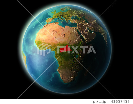 Central Africa in the evening Central Africa in the evening 43657452