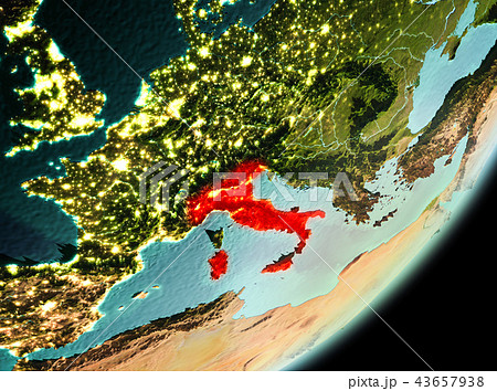 Morning view of Italy 43657938