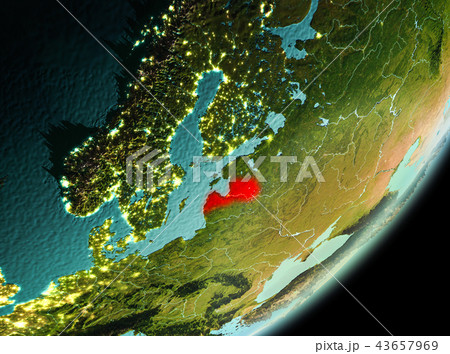 Morning view of Latvia 43657969