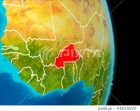 Burkina Faso on Earth 43659020