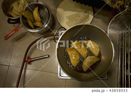 Sweet Karanji. Popular Indian Dessert for Diwali 43659355
