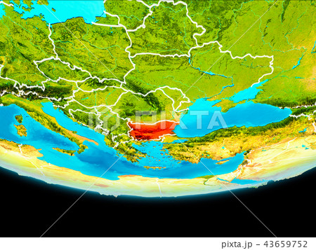Satellite view of Bulgaria 43659752