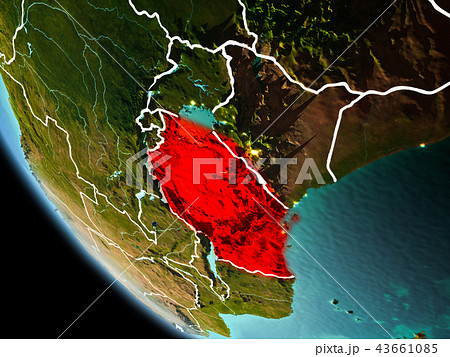 Tanzania at night on Earth Tanzania at night on Earth 43661085