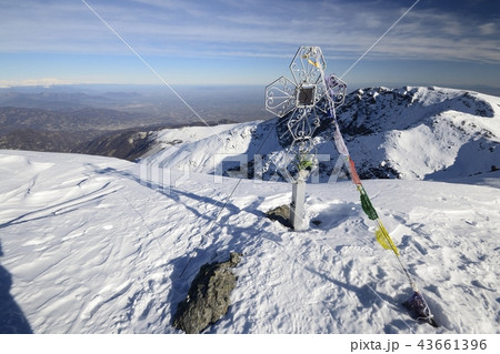 On the summit On the summit 43661396